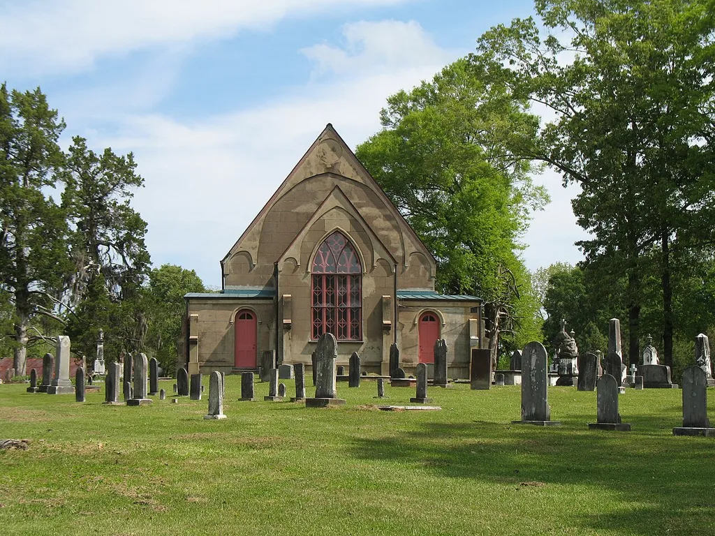 Church Hill Cemetery, Christ Episcopal Church, Church Hill (Jefferson County), Mississippi.