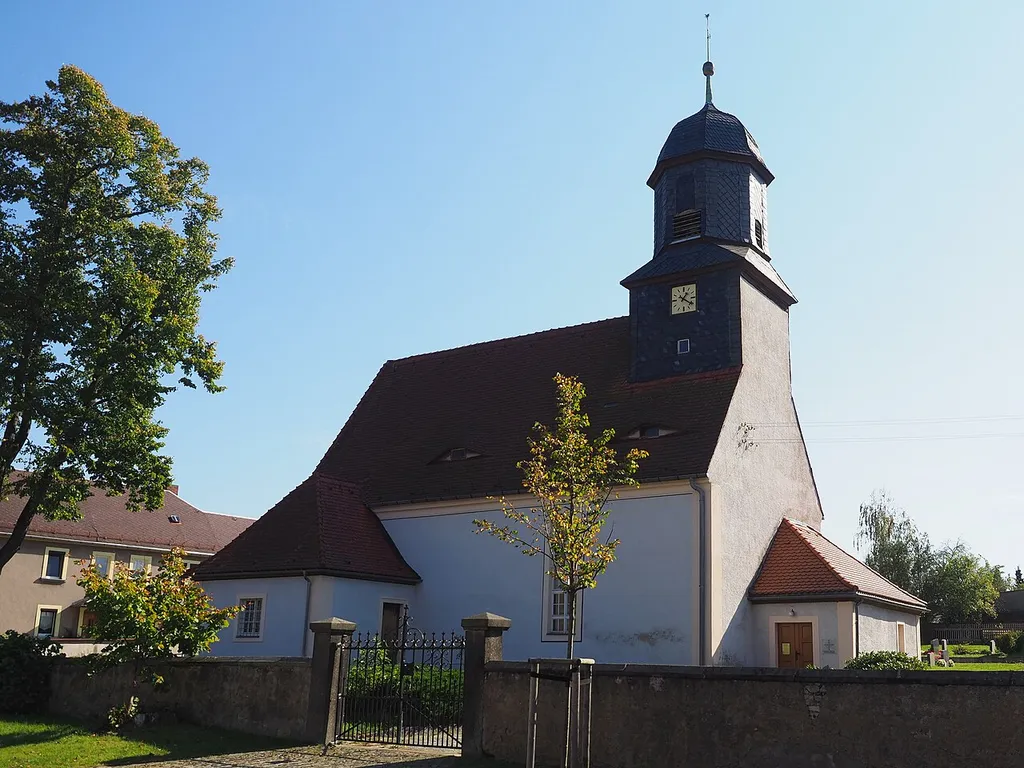 Denkmalgeschützte Kirche von Würschnitz