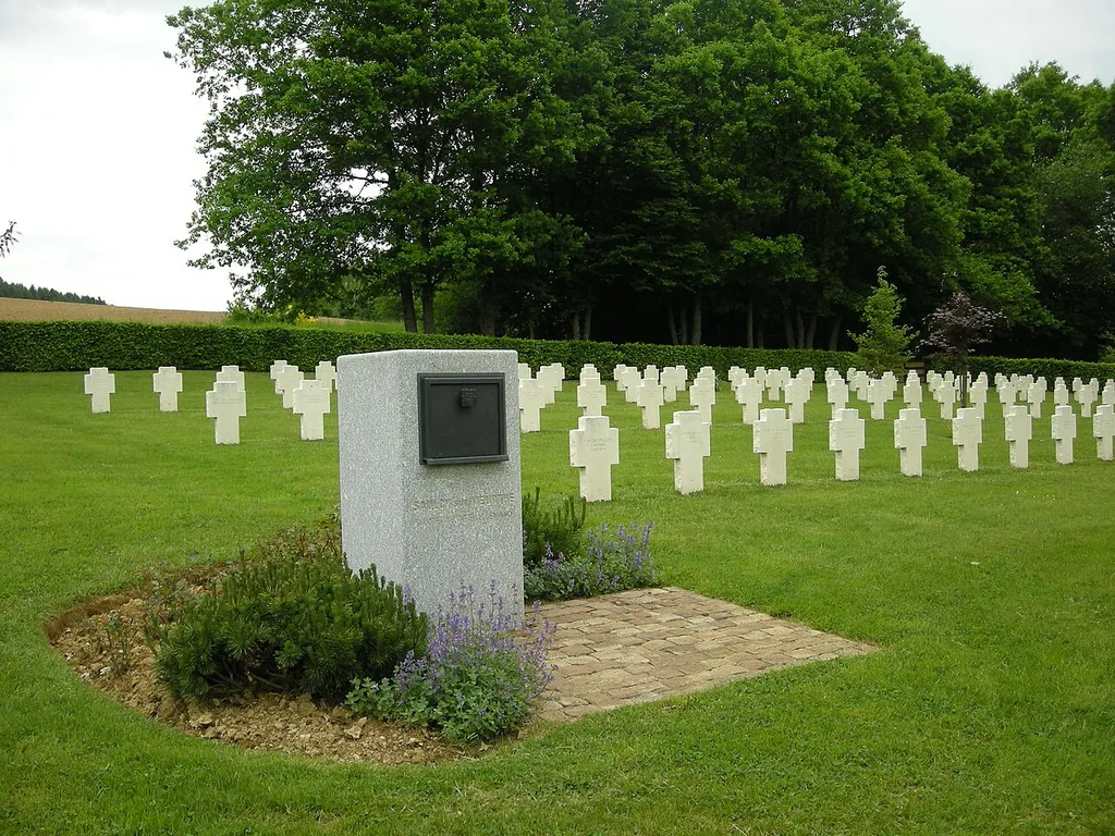 Le carré allemand à la Nécropole nationale de Saulcy-sur-Meurthe (Vosges)