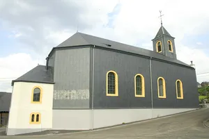 Saint Hubertus church of Mortehan