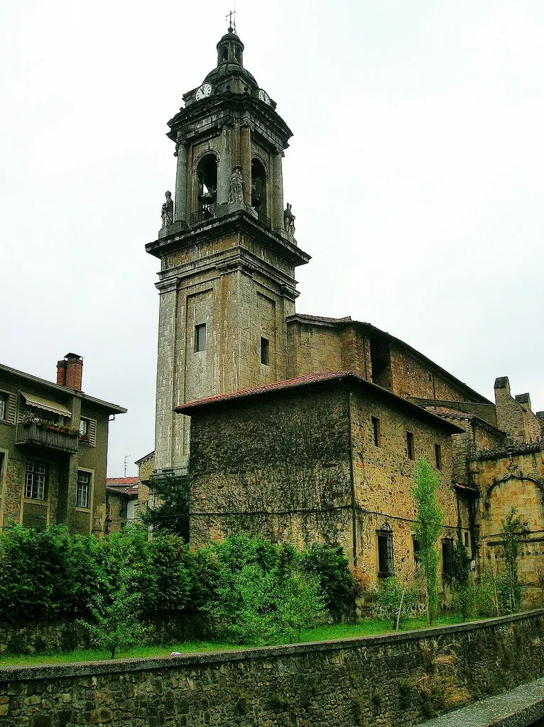 The Church of Archangel Michael in Oñati, Basque Country, Spain.