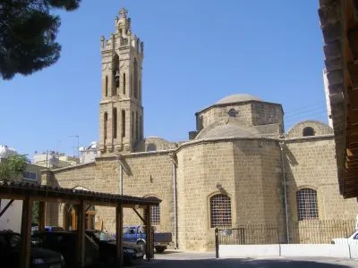 The Trypiotis church in Nicosia, Cyprus - southern (Greek) part