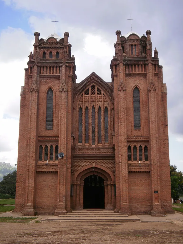 St Michael and All Angels Church facade, Blantyre, Malawi