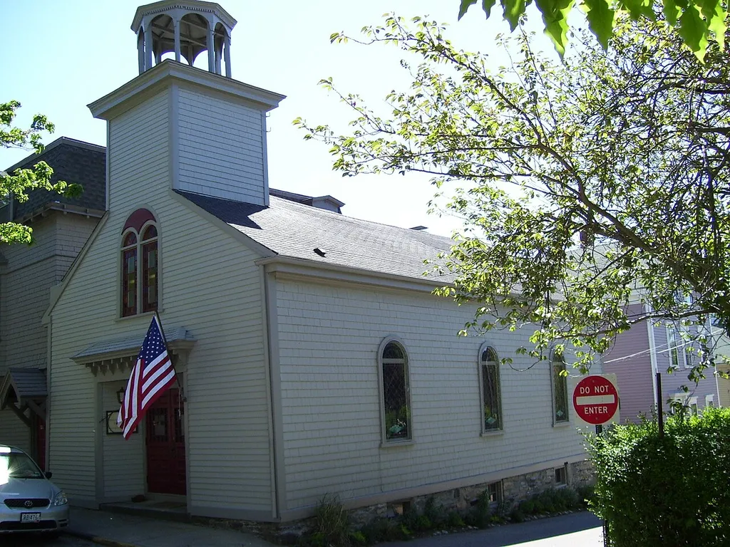 This is my 2008 photo of the Shiloh Church in Newport, RI.