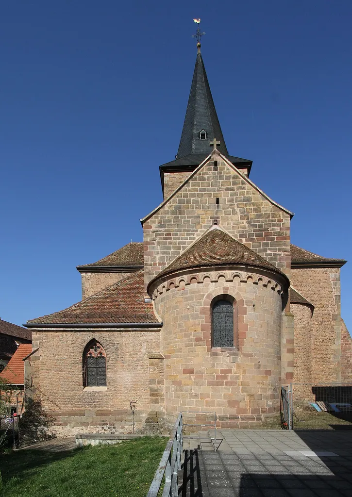 Church of Saint Arbogast in Surbourg