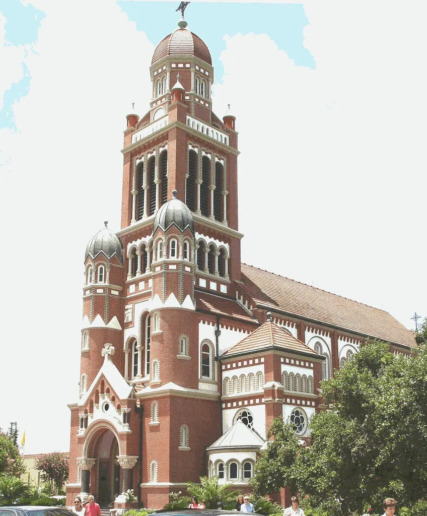 St. John the Evangelist Catholic Church Lafayette, LA. Cathedral of St. John Parish.