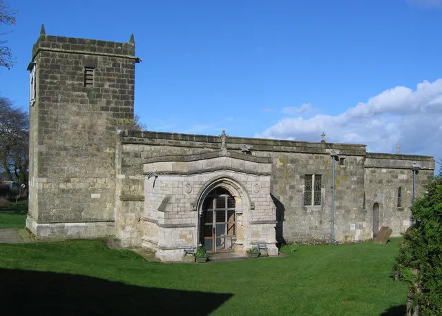 St. Mary's Church, Fridaythorpe, East Riding of Yorkshire, England.