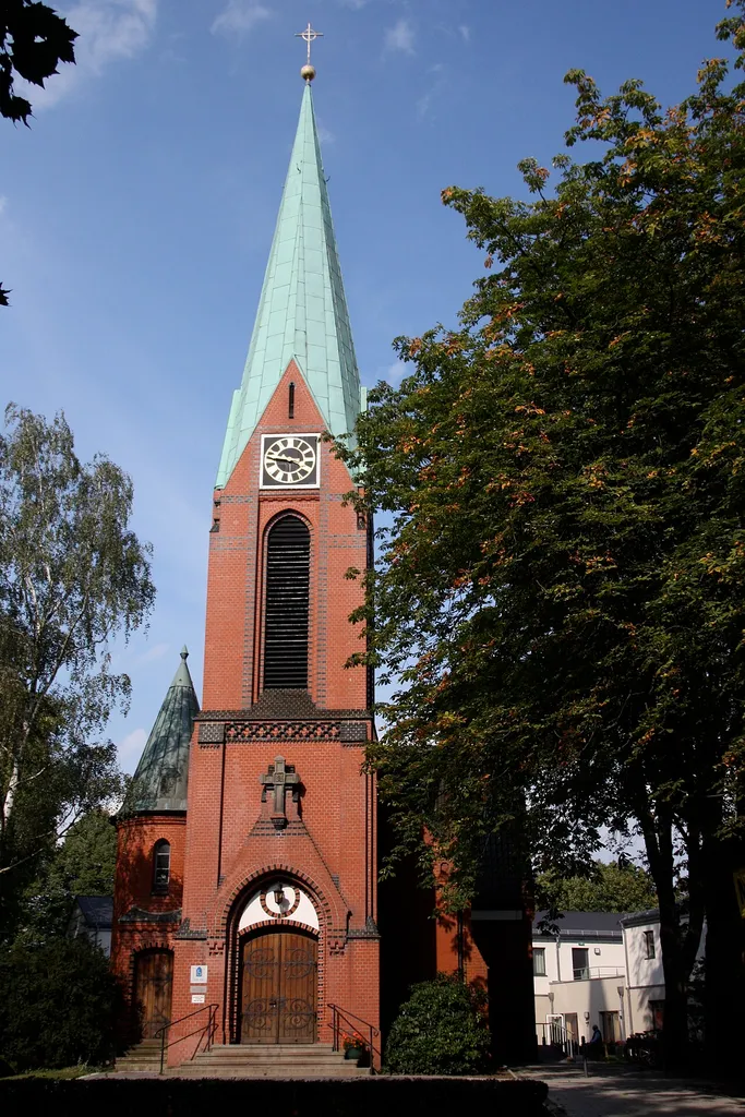 Kirche im alten Dorfkern von Hamburg-Eidelstedt, Elisabethkirche