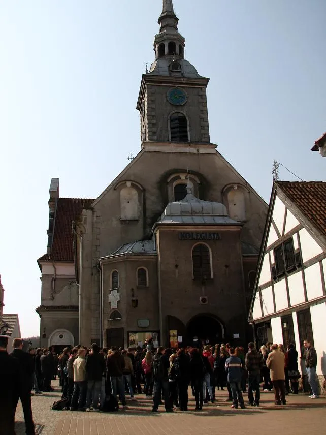 Collegiate Church in Wejherowo during mass celebrating victims of president's plane crash 2010. Political opinion of uploader is secret.