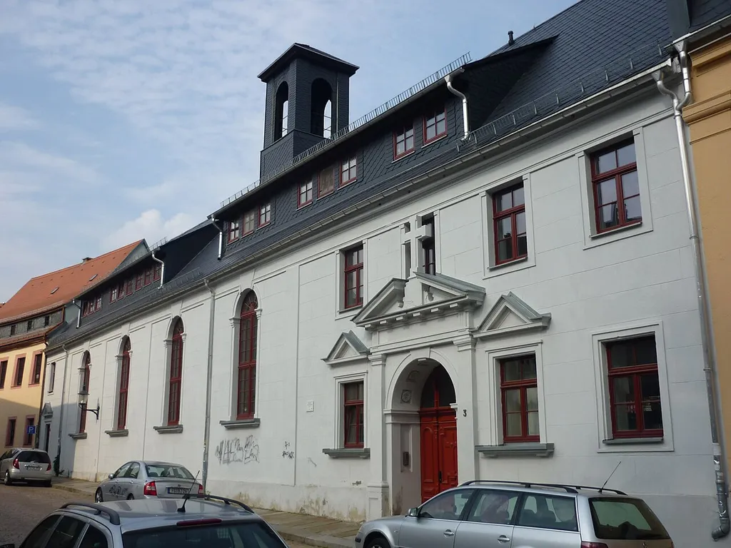 Ehem. Kath. Kirche - Kreuzgasse 3 in der Altstadt von Freiberg (Sachsen)