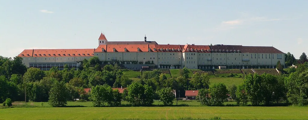 Blick auf Kloster Mallersdorf