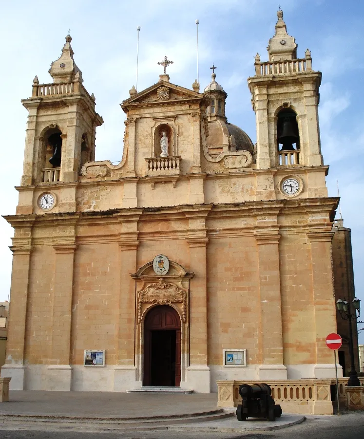 Die Kirche in Zebbug (auf Gozo / Malta)
