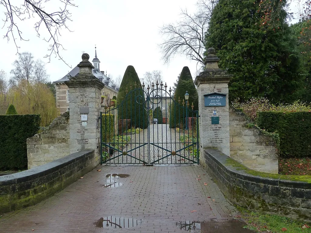 Castle Wijlre, Wijlre, Limburg, the Netherlands. Park designed by Mathias Soiron.