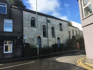 Penuel Presbyterian Church of Wales including forecourt walls and railings