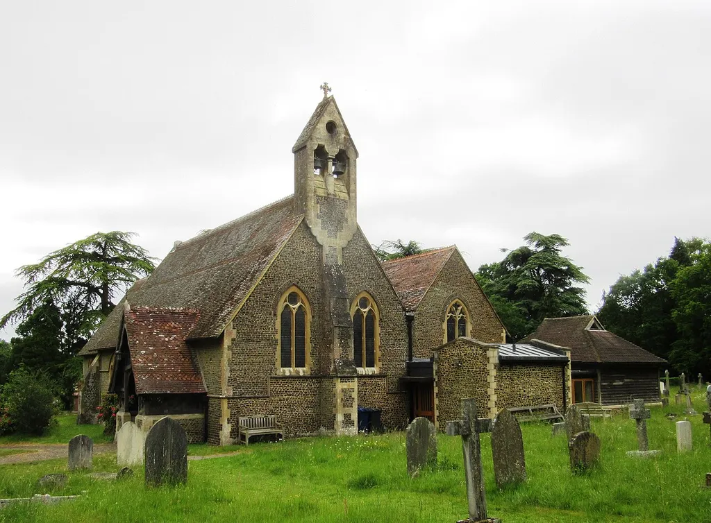 All Saints Church, Tilford Road, Tilford, Borough of Waverley, Surrey, England.
