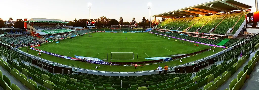 Perth Oval Panorama January 2017