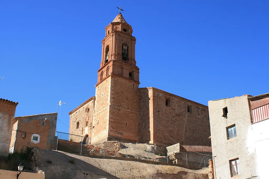 Church of St Mary Major, Olvés, Zaragoza, Spain