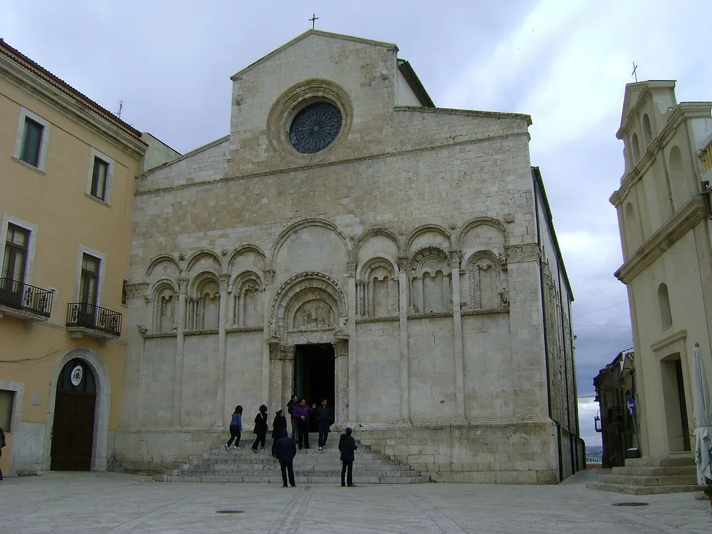 The Cathedral of Saint Mary of the Purification in Termoli, Molise