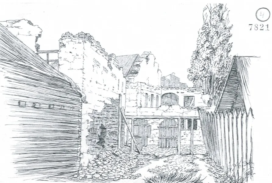 Ruins of Miensk Castle, Jazep Drazdovič