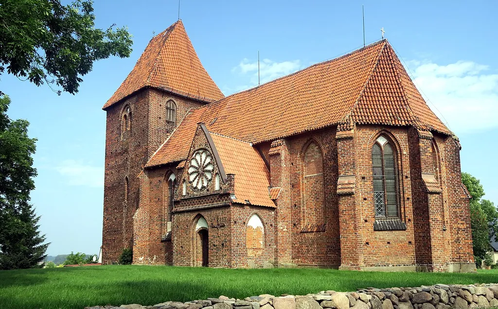 Church St. Laurentius in Hornstorf, Mecklenburg-Vorpommern, Germany