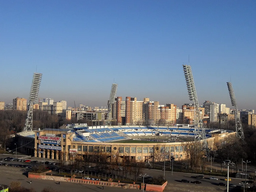 Dynamo Stadium in Moscow