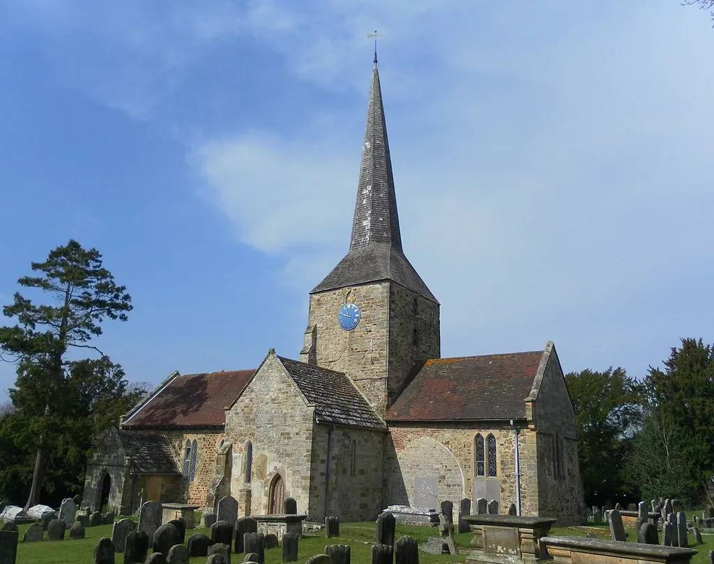 St Giles' parish church, Church Lane, Horsted Keynes, West Sussex, England, seen from the southeast
