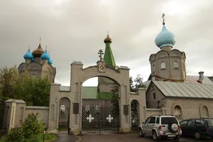 Saint Nicholas Orthodox cathedral in Murmansk
