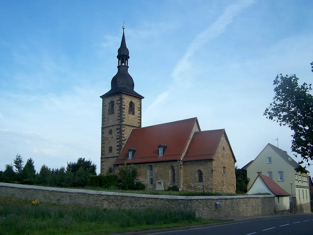 Kirche in Oberreißen, Landkreis Weimarer Land