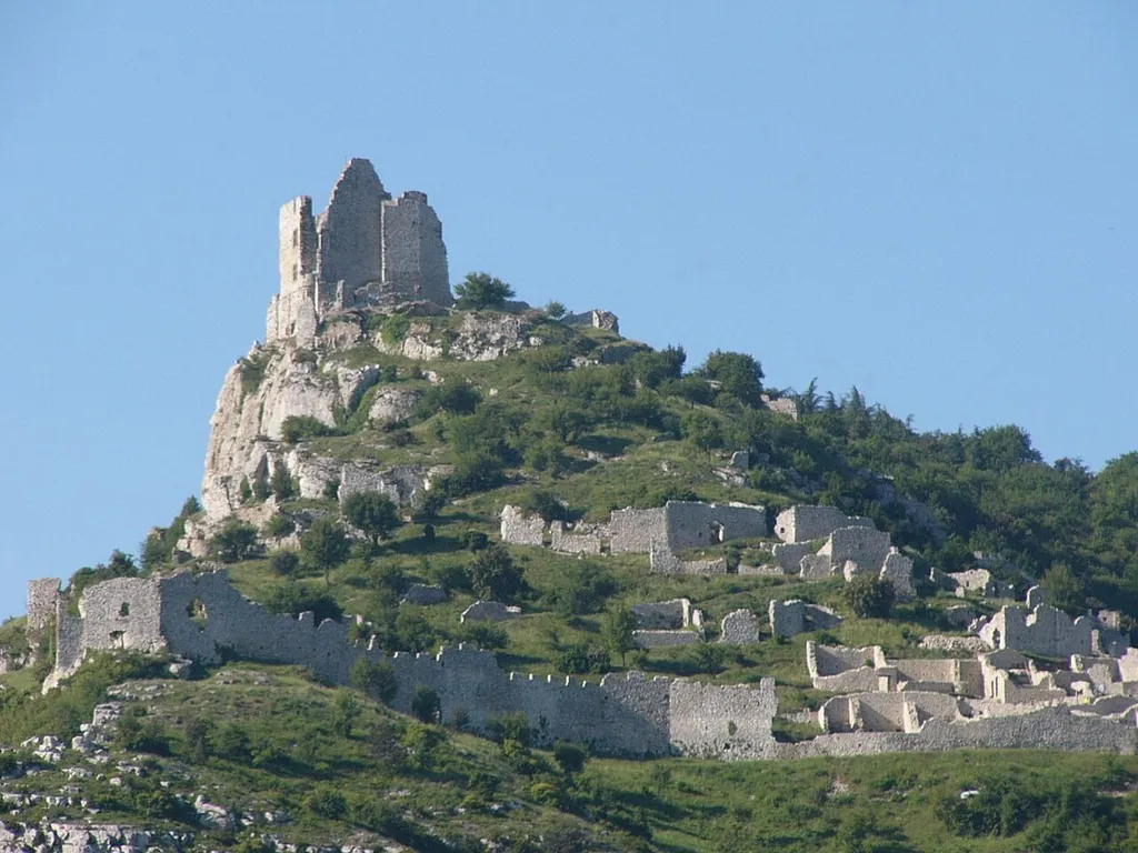 France - Ardèche - Ruines du château de Crussol