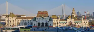 Vladivostok railway station building