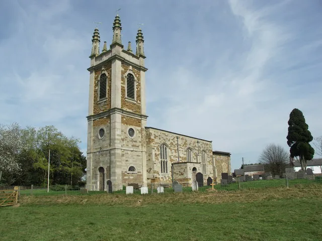 Another view of Gaulby Church.