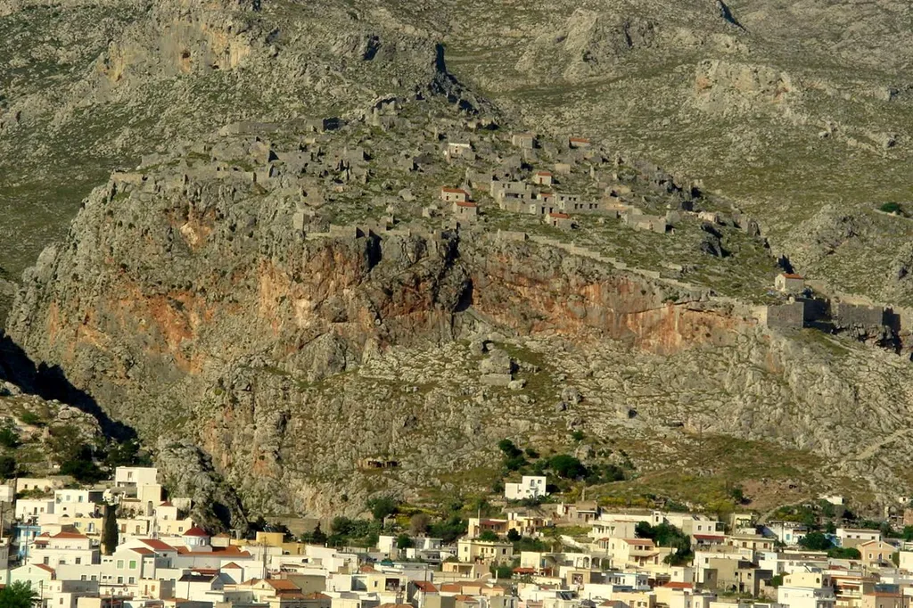 Medieval town-castle of Chorio (Chora), Kalymnos