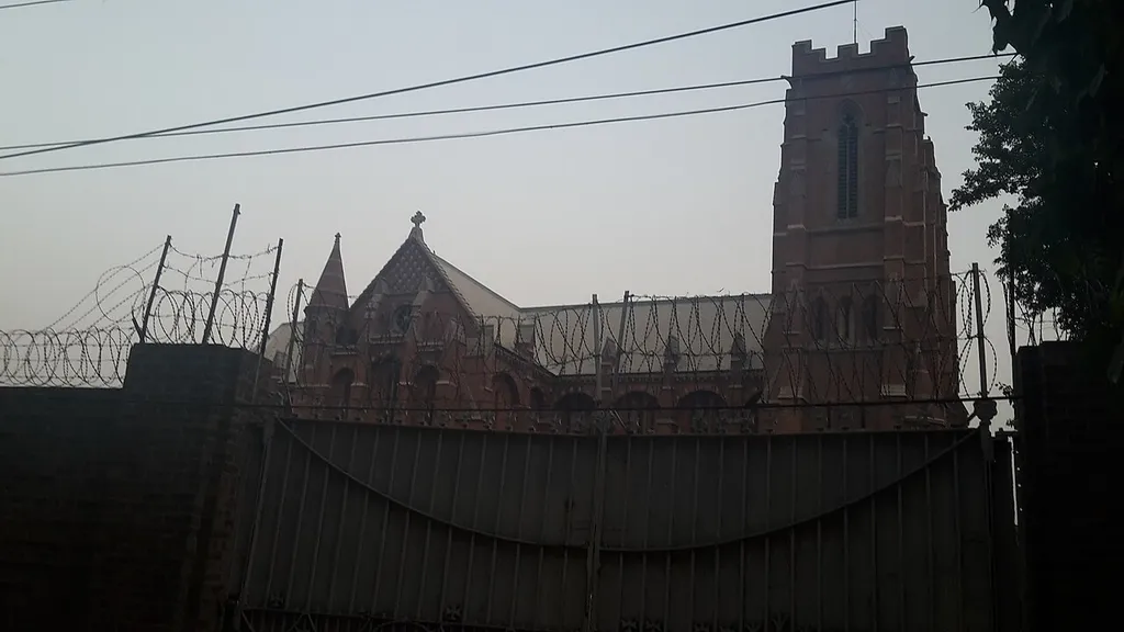Cathedral Church of the Resurrection, from front gate