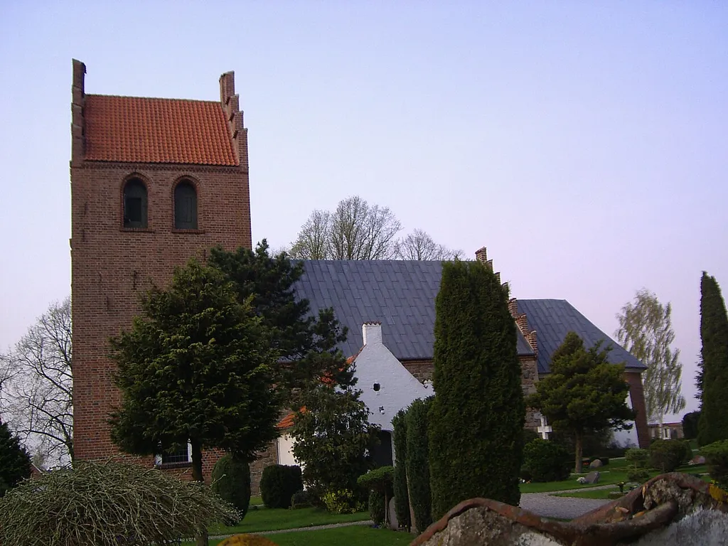 Strø kirke, Strø Sogn, Strø Herred, Frederiksborg Amt This file was made by User:Sir48.