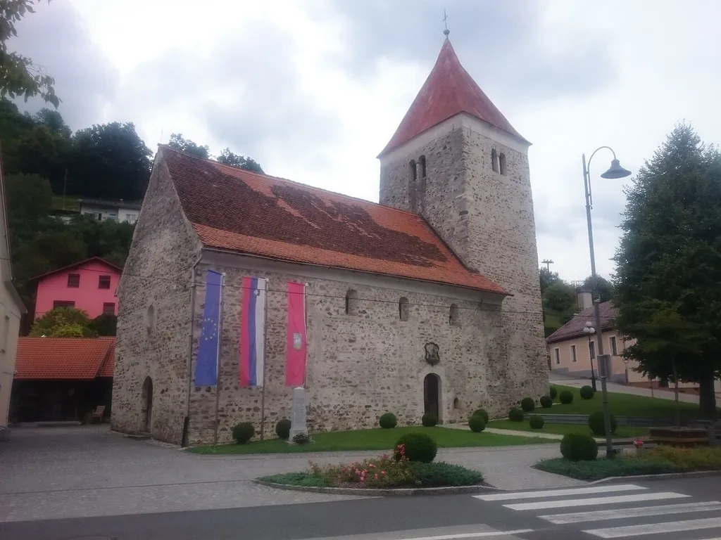 St. Vitus church (sč: cerkev sv. Vida) in Dravograd. More info (in Slovenian only).
