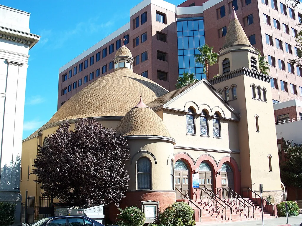 First Unitarian Church. 160 North Third Street. San Jose, California, USA