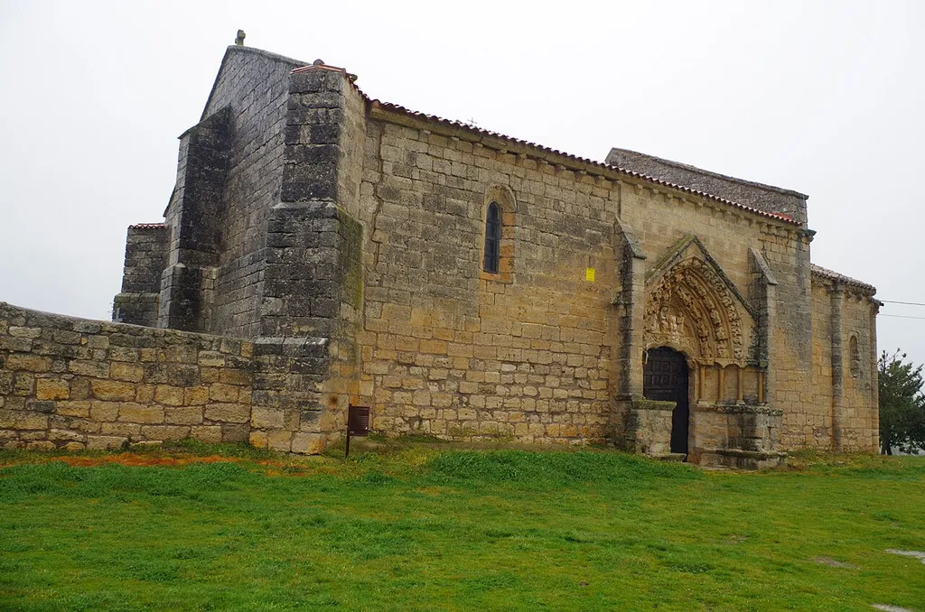 Church in Villaldemiro, Burgos, (Spain)