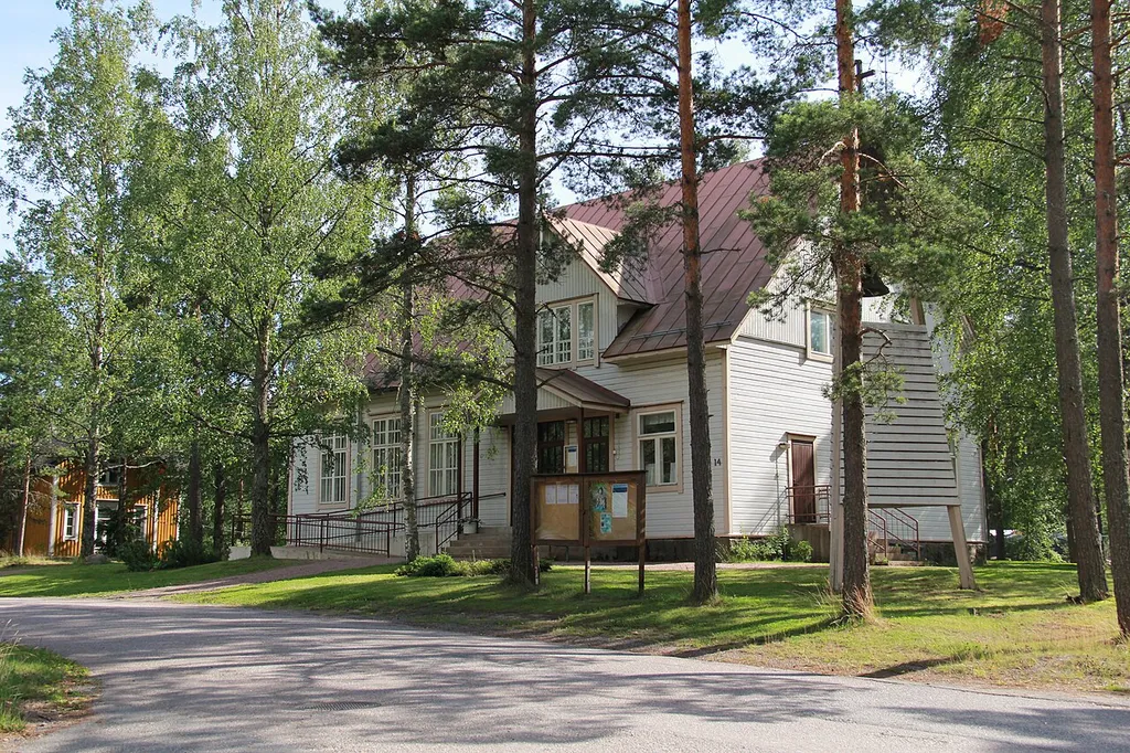 Lappohja church, Lappohja, Hanko, Finland. Completed 1913. Design by Karl Fredrik Bergman.