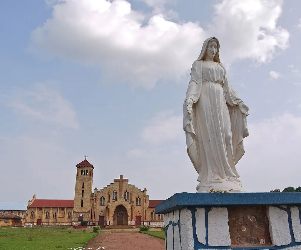 The Cathedral of Our Lady of Wisdom at Butare, Rwanda.