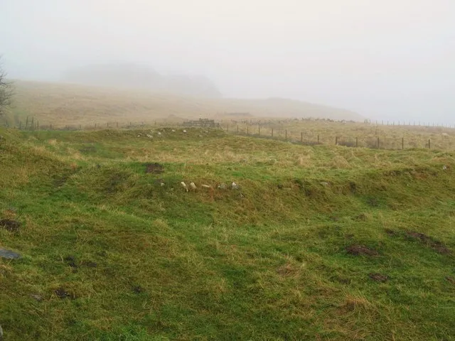 (The site of) Milecastle 38, 4 km from Bardon Mill, Northumberland, Great Britain. Adjacent to Hotbanks Farm - see <a href="https://www.geograph.org.uk/photo/405013">NY7768 : Crag Lough and farm at Hotbank</a> and <a href="https://www.geograph.org.uk/photo/599807">NY7768 : Hadrian's Wall above Hotbank Farm and Crag Lough</a>.