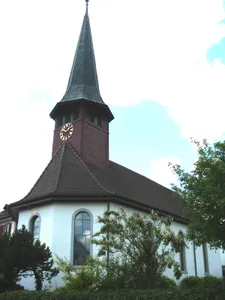 reformed church with rectory