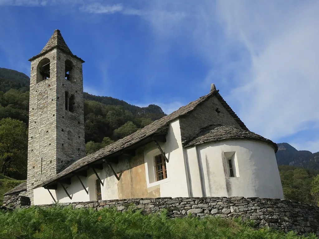 Kirche San Martino, Pai, Lodrino TI, Schweiz