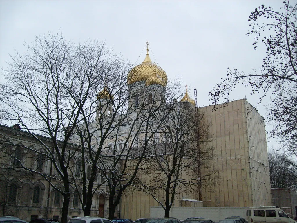 Saint Petersburg (Russia), Moskovsky Avenue.
