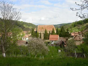 Lutheran church in Dupuș, Sibiu