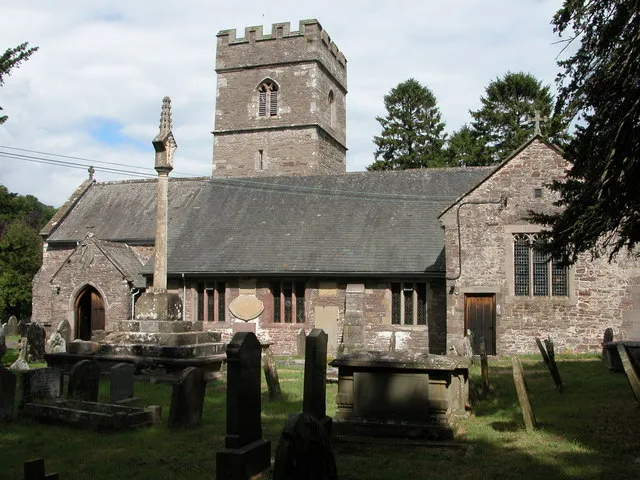St. Teilo church, Llantilio Pertholey. See: http://www.villagealivetrust.org.uk/churches.htm
