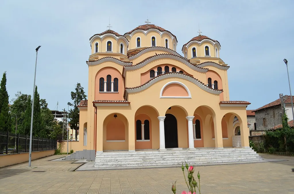 Orthodox church in Shkodra (Skadar), Albania