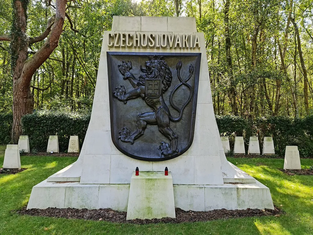 Czechoslovakian plot, Brookwood Military Cemetery, Brookwood, Surrey