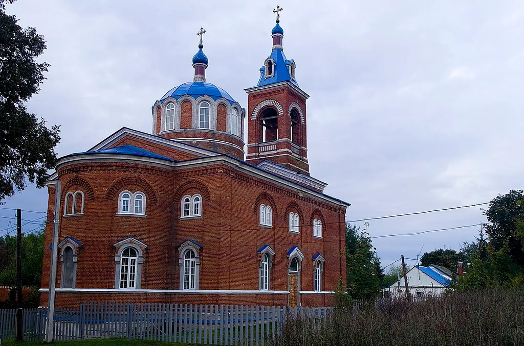 Церковь Тихоновская: Липово, Щёкинский район, Тульская область