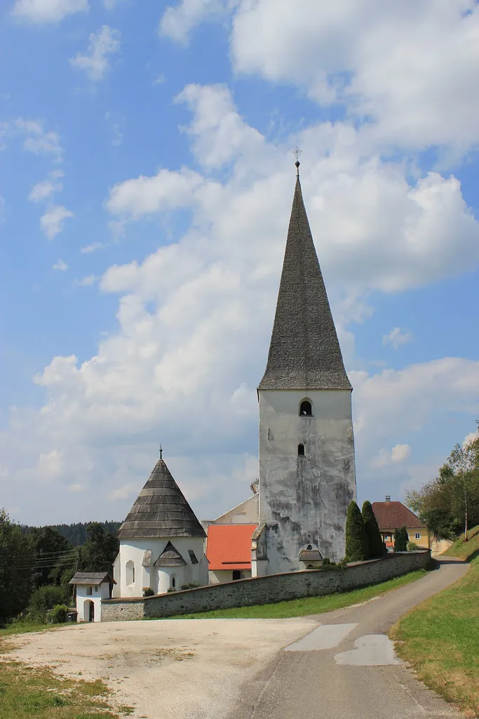 Church in Sankt Agnes1, municipality Voelkermarkt, district Voelkermarkt, Carinthia / Austria / EU