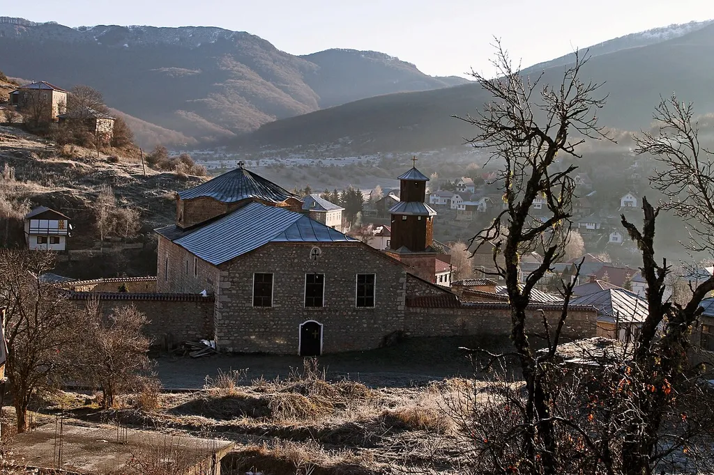Church of St. George in Lazaropole, Debar region, Macedonia